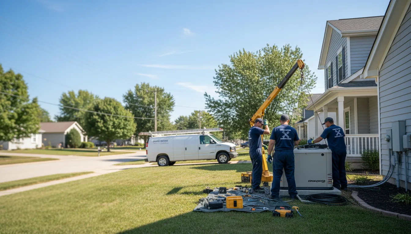 Generator Installation in Mulkeytown, IL near me